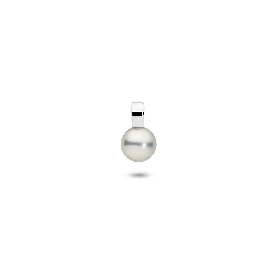 Wisiorek srebrny-jasny perła 10 mm