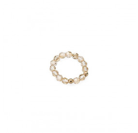 Pierścionek złoty kryształ Swarovski 4 mm