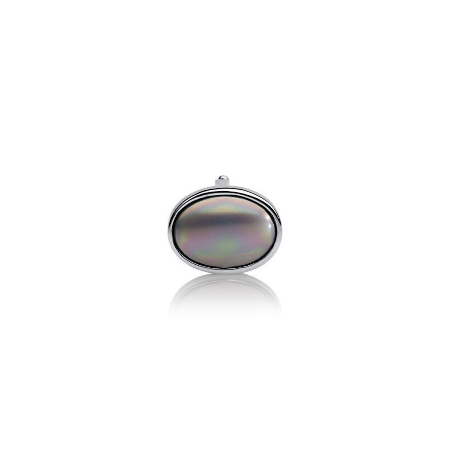 Charms 13 x 18 mm srebrny perła