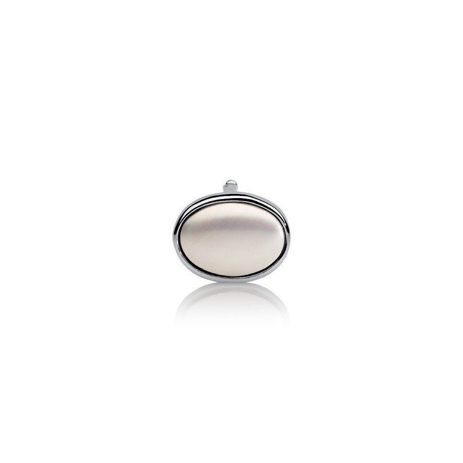 Charms 13 x 18 mm biały perła