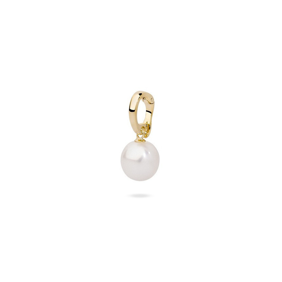 Charms biały perła 10 mm