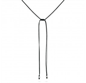 naszyjnik sznurek|srebro 925 spinel